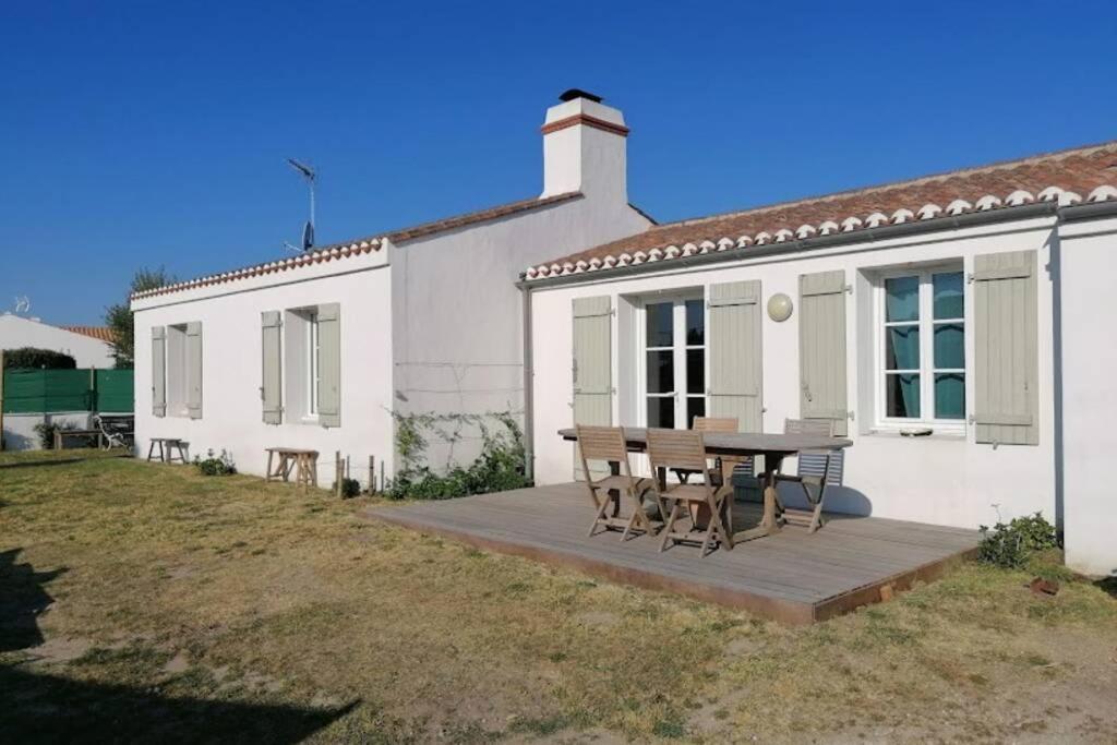 Jolie Maison De Vacances Noirmoutrine Noirmoutier-en-l'Île Exterior foto
